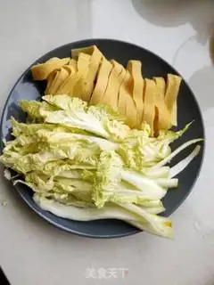 Make Bean-skined cabbage step 1
