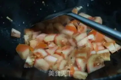 Make Tomato egg noodles step 7