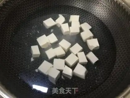 Make Tofu and mushrooms step 6