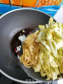 Make Bean-skined cabbage step 5