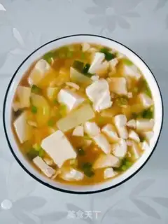 Make Tofu soup step 5
