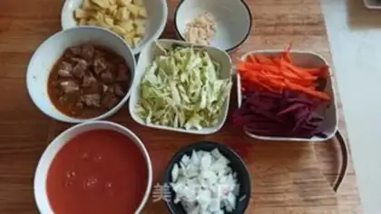 Make Red soup step 0