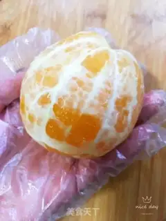 Make Orange fruit plate step 3