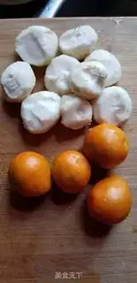 Make Horse hooves, orange sugar step 1
