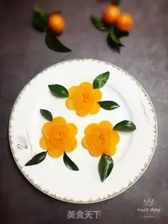 Make Orange bouquet step 6