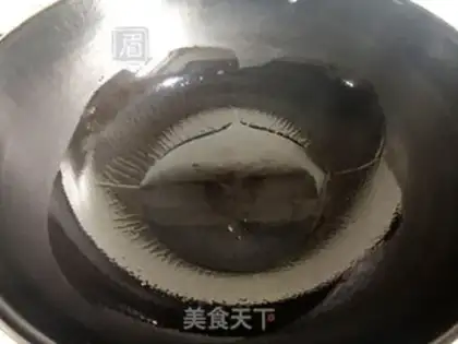 Make Snow bean petals step 2