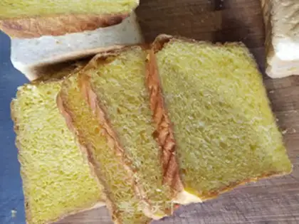 Make Pumpkin toast chip step 0