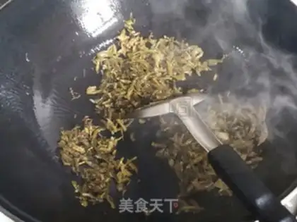 Make Snow bean petals step 3