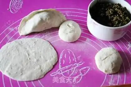 Make Egg dumplings step 1