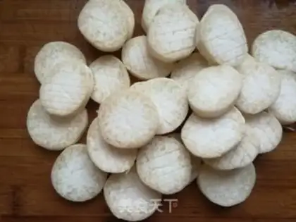 Make Puffing almond mushrooms step 3