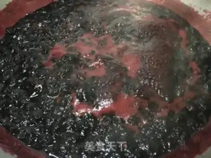 Make Blue berry jam step 4