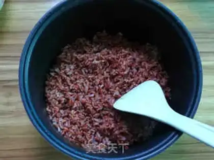 Make Sweet root with red rice step 1