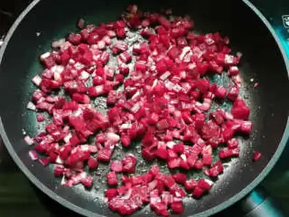 Make Sweet root with red rice step 6