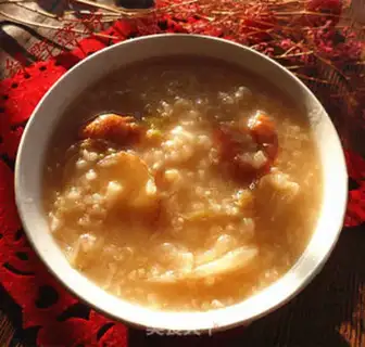 Make Shrimp porridge step 7