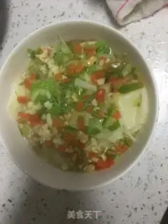 Make The oily noodles from the dumplings step 6