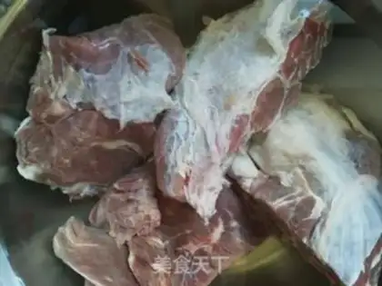 Make Cream beef step 0