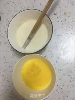 Make White eggs and rice step 2