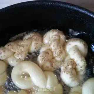 Make Sesame honey plums step 8
