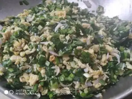 Make Three fresh dumplings step 5