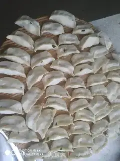 Make Three fresh dumplings step 6