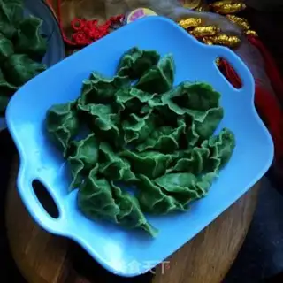 Make Like jade dumplings step 12