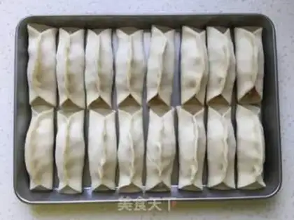 Make Pork dumplings step 7