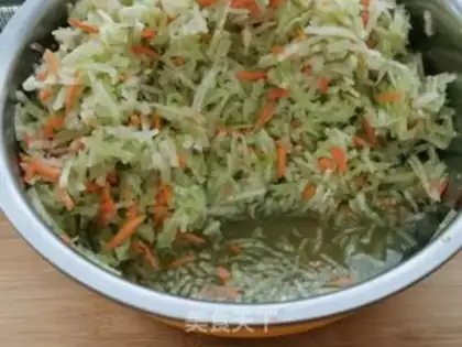 Make Blue carrots, Mariko step 1