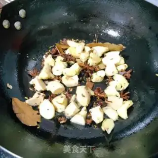 Make radish cow belly step 0