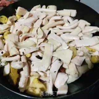 Make radish cow belly step 1