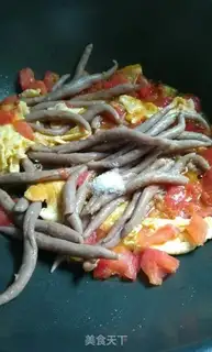 Make Tomato fried eggfish step 12