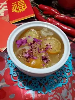 Make Orange silver ear rose soup step 6
