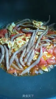 Make Tomato fried eggfish step 13