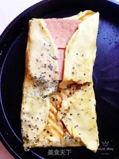 Make Eggcake toast step 9