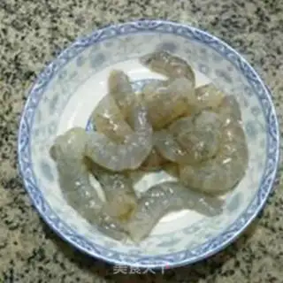 Make Shrimp eggs step 1