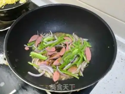 Make Fried noodles step 3