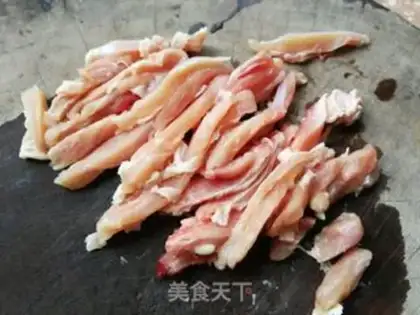 Make Three chicken rolls step 1