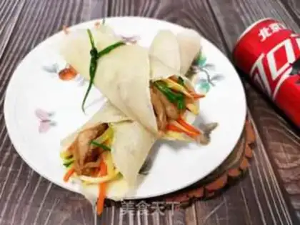 Make Three chicken rolls step 12