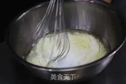 Make Fruit box cake step 5