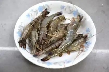 Make Steam shrimp, Tofu step 0