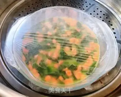 Make Shrimp-crawling spinach stench step 7