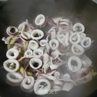 Make Fired squid rings step 5