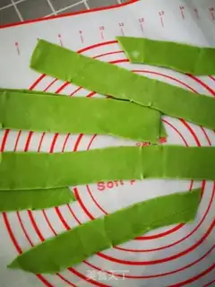 Make Spinach butterflies step 2