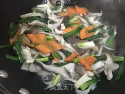 Make Garlic fried mushrooms step 8