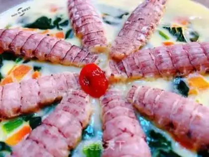 Make Shrimp-crawling spinach stench step 14