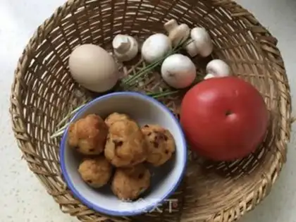 Make Fungus and tomatoes step 0