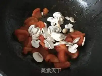 Make Fungus and tomatoes step 5