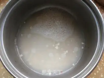 Make Oatmeal sesame powder step 1