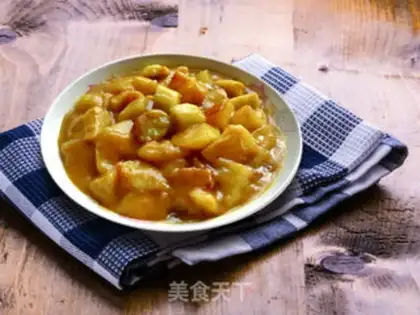 Make Curry potatoes step 5