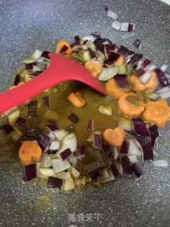 Make Vegetable curry rice step 6