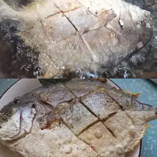Make Red-burned mackerel step 4